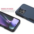 thumbnail image 4 of For Motorola Moto G Stylus 5G 2023 Case ,Sturdy Phone Case for Moto G Stylus 5G 2023, Tekcoo Shockproof Protection Heavy Duty Armor Hard Plastic & Rubber Rugged Bumper 2-in-1 Case Cover -Dark Blue, 4 of 8