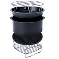 thumbnail image 2 of ‘s Kitchen 5PCS/Set 7 inches Air Fryer Accessories Home Kitchen Cooking Tools Barbecue Baking Cooking Air Fryer, 2 of 9