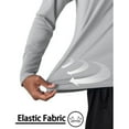thumbnail image 4 of Men's UV Protection UPF 50+ Long Sleeve T-Shirt Work Fishing Swimming Shirt Rash Guard Top, 4 of 5
