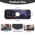 thumbnail image 2 of Vsdgher Mystery House Halloween Night Kitchen Sink Splash Guard Faucet Mat -1 PC Super Absorbent Fast Drying Mat Sink Gadgets-Splash, Bathroom,Sink Mat,(15" X 5.5" ), 2 of 7