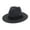 Dark Gray, variant on Pavied Fedora Hats Sun Hats Men & Women Vintage Wide Hat With Belt Buckle Adjustable Outbacks Hats Western Hat Hats for Women Light Gray One Size