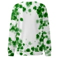 thumbnail image 4 of TAIAOJING Womens St Patricks Day Prints Long Sleeve O Neck T Shirt Top, 4 of 5