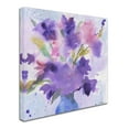 thumbnail image 3 of Trademark Fine Art "Purple Blossoms" Canvas Art by Sheila Golden, 3 of 4