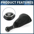 thumbnail image 6 of Unique Bargains Gear Shifter Knob with Cover 5 Speed Manual Stick Shifter Knob for VW Golf II 1983-1992 Plastic Black, 6 of 6