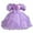 czb# Purple503, variant on CUZIBR Toddler Girls Bow Tutu Sequins Dress Short Puff Sleeve Round Neck High Waist Ruffles Tutu Dress Glitter Mesh Party Gown With Layered Dresses,Purple,3-4 Years
