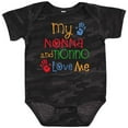 thumbnail image 3 of Inktastic My Nonna and Nonno Love Me Grandchild Boys or Girls Baby Bodysuit, 3 of 5