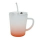 thumbnail image 2 of Taza de vidrio sublimable con tapa y popote-banao naranja 7 x 10.8, 2 of 3