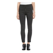 KAREN KANE Womens Black Pinstripe Pants Size: XS