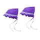 thumbnail image 1 of 2x sombrero para mascotas, sombrero para el sol para cachorros, accesorio para mascotas, sombrero con protección solar para perros, gorro transpirable Violeta, 1 of 8