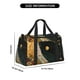 thumbnail image 3 of Disketp Abstract Gold Floral Galaxy Bolsa de Viaje Tipo Duffle, Bolso de Mano para Fin de Semana para Mujer, Bolsa de Gimnasio Ligera para Hombre, Esencial para Viajes, 3 of 7