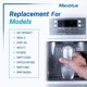 thumbnail image 5 of Filtro de agua para frigorífico Maxblue de repuesto para GE RPWFE, 5 of 9