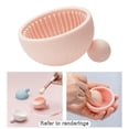 thumbnail image 4 of Tazón de limpieza de brochas de maquillaje Yuyangstore tablero de depurador rosa, 4 of 8
