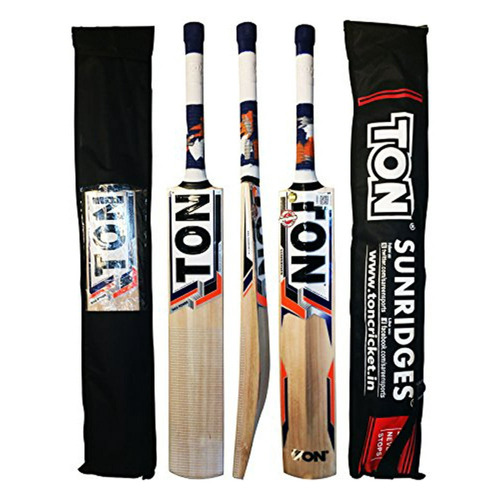 SS TON Max Power Cricket Bat Kashmir Willow By Sunridges With Free SS ss-ton-max-power-cricket-bat-kashmir-willow-by-sunridges-with-free-ss