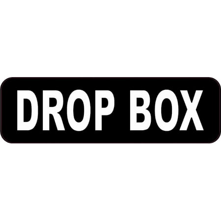 

10in x 3in Drop Box Magnet