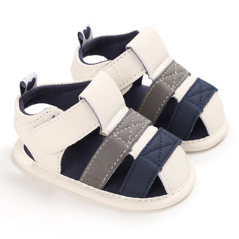 Binpure Baby Boys Girls Summer Sandals Magic Paste Soft Sole Anti Slip Walker Shoes Walmart Com