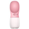 thumbnail image 4 of Botella para mascotas Sunnimix Alimentador portátil 350ml rosa, 4 of 8