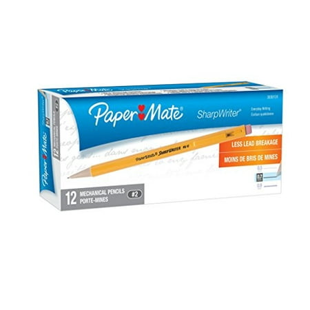 Paper Mate Sharpwriter Mechanical Pencil 7 mm Disposable 12 (Best Mechanical Pencil For Engineers)