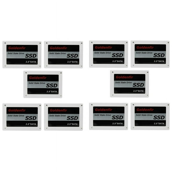 10X Goldenfir SSD 64GB SSD 2.5 Hard Drive Disk Disc Solid State Disks 2.5Inch Internal SSD