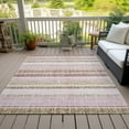 thumbnail image 3 of Dalyn Rugs Machine Washable Indoor/Outdoor Chantille ACN2122 Pink 5' x 7'6" Rug, 3 of 9