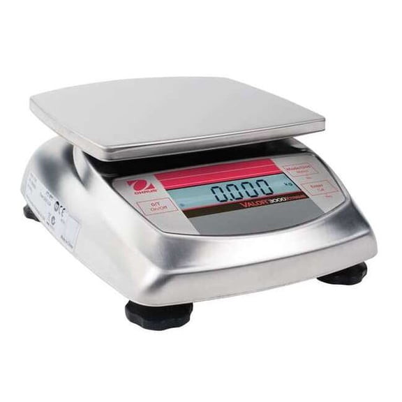Ohaus Digital Compact Bench Scale 6 lb./3kg Capacity V31XW3