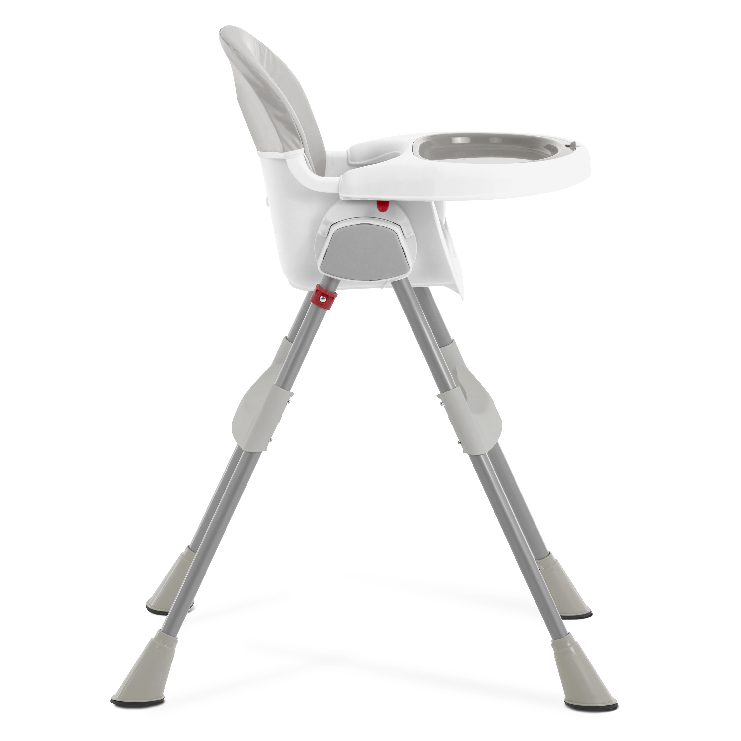Dream On Me Portable 2-In-1 Table Talk High Chair, Gray photo 7