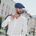 thumbnail image 7 of Newsboy Hats for Men Flat Cap Cotton Adjustable Breathable Irish Cabbie Ivy Driving Hunting Hat, 7 of 7