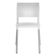 thumbnail image 2 of Silla Minimalista Durable Apta para Exterior e Interior con Protección UV, Patas de Metal, 2 of 5