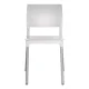 thumbnail image 2 of Silla Minimalista Durable Apta para Exterior e Interior con Protección UV, Patas de Metal, 2 of 5