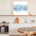 thumbnail image 6 of Blue Eucalyptus Leaves Wall Art Painting on Canvas, Spring Summer Botanical Floral Canvas Art Home Prints Wall Art Framed Modern Artwork for Living Room Bedroom Wall Decor 12x12in, 6 of 9