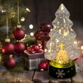 thumbnail image 4 of Mini árbol de Navidad de de mercurio con luces LED, batería (no incluida), pieza central , adorno de escultura pa decoración pa Árbol perfecl estatua del árbol, 4 of 8
