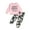 Pink, variant on Toddler Girls Clothes 2T 3T 4T 5T Fall Outfits Baby Pullover Sweatshirt  Camouflage Pants Set Kids Winter Sweatsuit