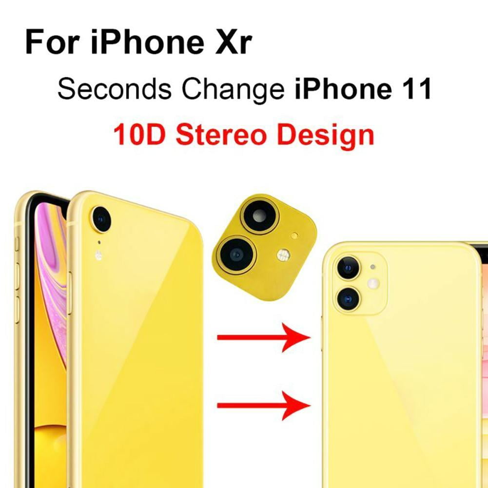 For iPhone X /XR Camera Sticker Lens Cover Change to Model