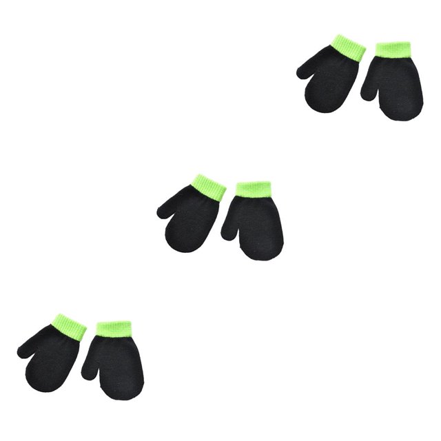 sweethay 1 par de manoplas para niños, calentador de manos de estilo sencillo, accesorio de ropa cómoda, manoplas térmicas para niños para Type1 NO1