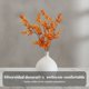 thumbnail image 5 of Abbraccia Flores artificiales naranjas para bodas, accesorios de seda para techo, fondo ins para sala y comedor, 5 of 6