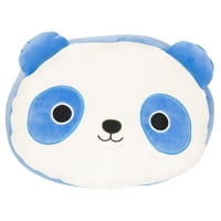 Squishmallow Kellytoy 12" Scout Blue Panda Stackable Squad Plush Soft Pillows
