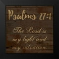 thumbnail image 2 of Lewis, Sheldon 20x20 Black Modern Framed Museum Art Print Titled - Psalms 27-1, 2 of 5