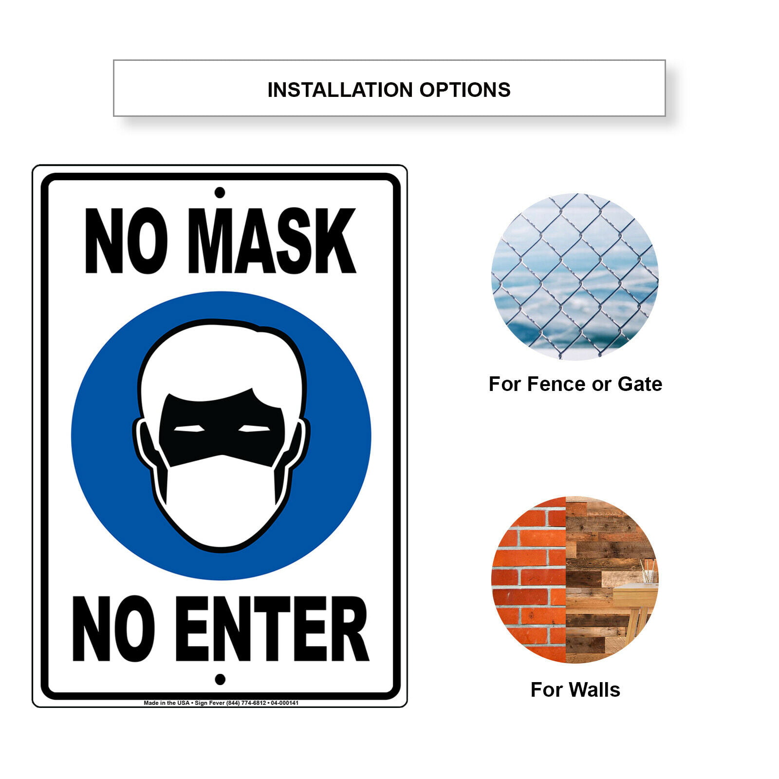 Caution Eye Protection Required Wall Art Novelty Notice Aluminum Metal Sign 