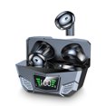 thumbnail image 3 of Matsuzay Auriculares Auriculares inalámbricos a prueba de sudor con estuche de carga Pantalla digital Auriculares estéreo recargables Auriculares Cables de audio/vídeo Negro, 3 of 8