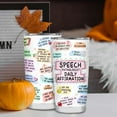 thumbnail image 2 of Speech Pathologist Gift Tumbler,Slp Gifts,Speech Language Pathology Gifts,Slp Gifts for Speech Language Pathologist,SLP Tumbler,Speech Pathologist Cup,Speech Therapy.Coffee Tumbler 20oz, 2 of 6