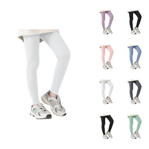 Girls Athletic Pants Girls Gym Pants Girls Pants Athletic Leggings for Kids - for Dance Running Yoga and Workouts Comfortable and Stylish Tights for Active Girls