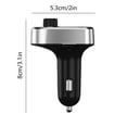 thumbnail image 3 of Danhjin Lecteur Mobile Bluetooth pour Voiture, Lecteur Récepteur Bluetooth avec Musique, Multifonction Charger, 3 of 6