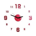 thumbnail image 1 of Acrylic Roman Numerals Modern DIY Wall Clock Decorative Sticker Mural Design For Home Interior, 1 of 3