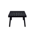 thumbnail image 4 of Linon Turner Outdoor Lightweight Rust Resistant Coffee Table in Black Aluminum, 4 of 17