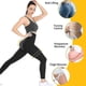 thumbnail image 4 of Sweat Sauna Waist Shaping Pants, Weight Loss Slimming Pants Body Shaper Black-Silvery L/XL, 4 of 5