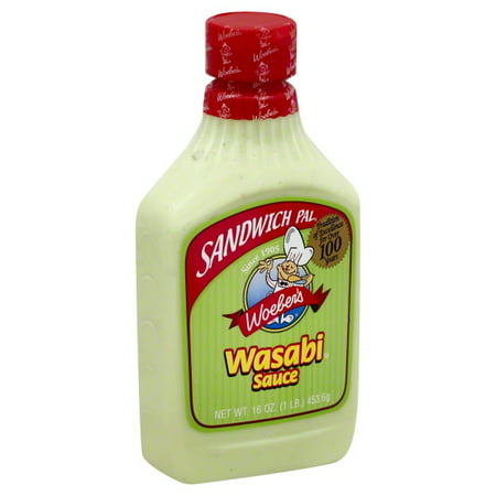Woeber Mustard Woebers Sandwich Pal Wasabi Sauce, 16
