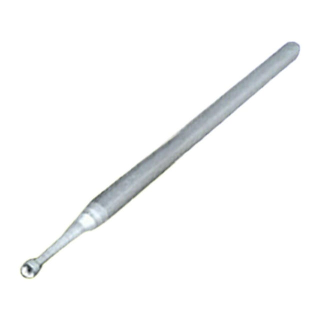 tamizeot Metal Jewelry Carving Bits Debur Wire End Tool Handy Solution To Smooth Rough Wire Ends For Jewelry Repair Rounder Silver 1.2mm