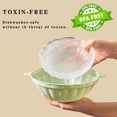 thumbnail image 2 of 2 Pack Ice Cuble Mold ,Ice Bowl Mold for Cold Food Buffet Server,Ice Molds Fun Shapes (Medium,Green), 2 of 5