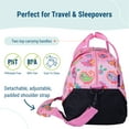thumbnail image 5 of Wildkin Kids Overnighter Duffel Bag for Boys & Girls, Features Two Carrying Handles and Removable Padded Shoulder Strap, BPA & Phthalate Free (Paisley Pink), 5 of 8
