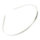 thumbnail image 5 of Diademas para mujer, de hierro plateado, ligeras, duraderas, con aros lisos para manualidades. 3 mm, 5 of 6