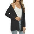 thumbnail image 2 of MOSHU Lightweight Cardigans for Women Long Sleeve Open Front Tops Casual Loose Fall Cardigan with Pockets, 2 of 9